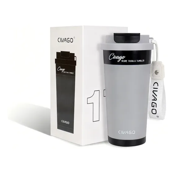 Civago Copo Térmico 500ml Aco Inoxidável316 Várias Cores