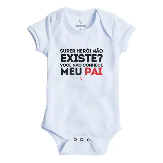 Body Bebê Super Pai Reserva Mini
