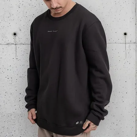 Blusão Moletom Careca - Ml Preto