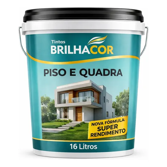 Tinta Piso Alta Cobertura Rendimento Para Garagem E Oficina