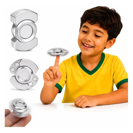 Giroscópio De Ponta De Dedo De Metal, Brinquedos Giratórios