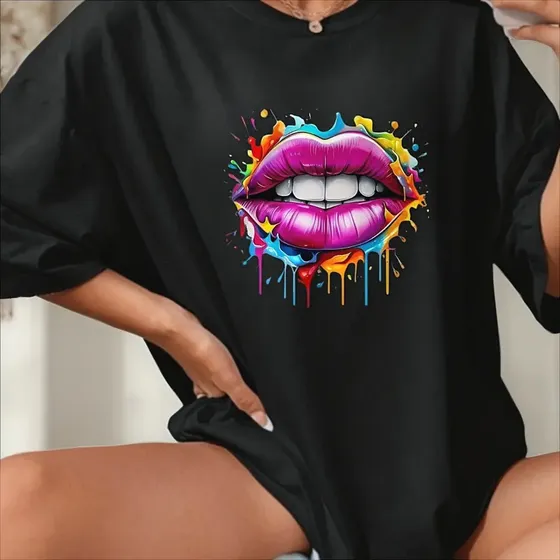Camisetão Feminina Algodão Oversized Gym Larga Longa Treino