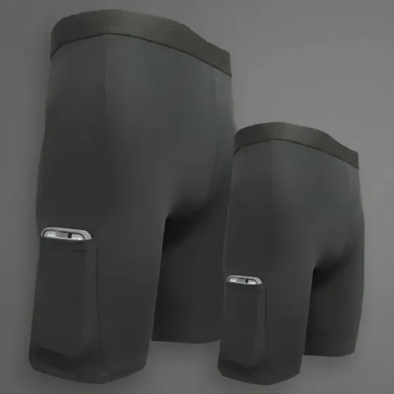Kit 2 Bermuda Térmico Com Bolso Short Ciclista Segunda Pele