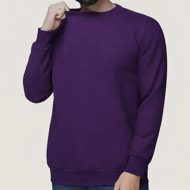 Blusa Moletom Flanelado Gola Careca Tecido Macio Premium