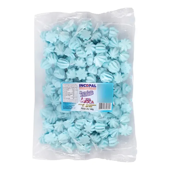 1200 Mini Suspiro Doce P/ Festas (kit C/ 6 Un. De 140g)