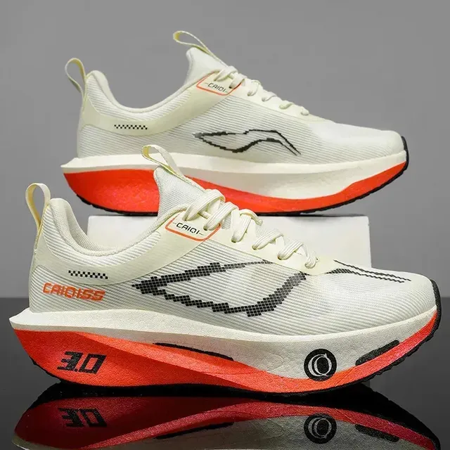 Tênis De Corrida Com Placa De Fibra De Carbono, Confortável