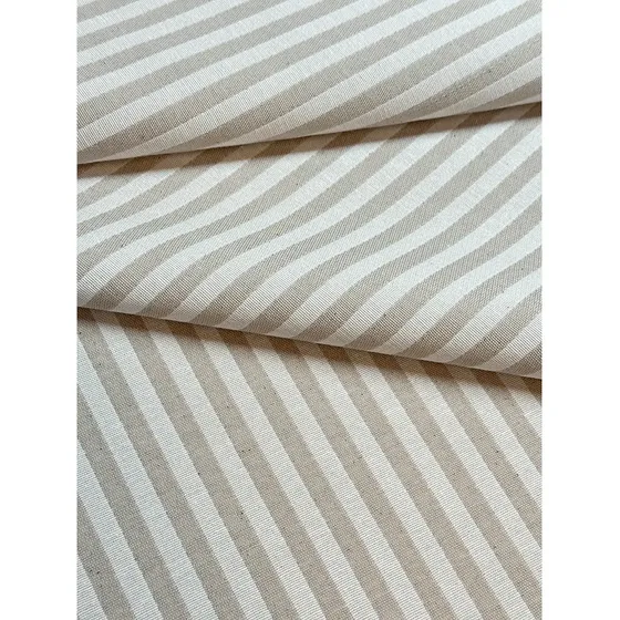Tecido Jacquard Fio Tinto Listrado Estreito 1m X 2,8m