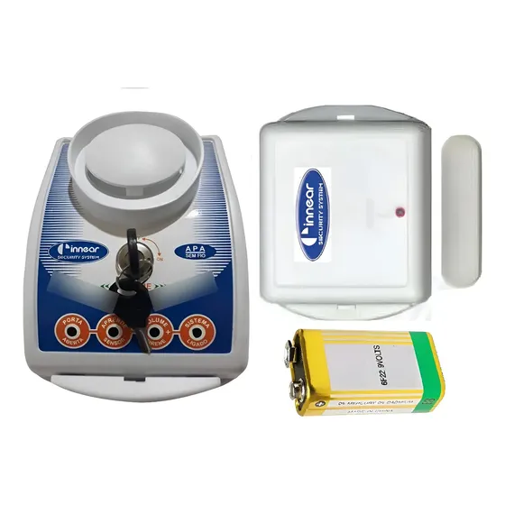 Anunciador Porta Aberta Sem Fio + Sensor Vc Mesmo Instala