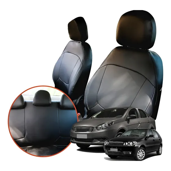 Capas De Bancos Automotivos Couro P Fiat Uno / Palio / Siena