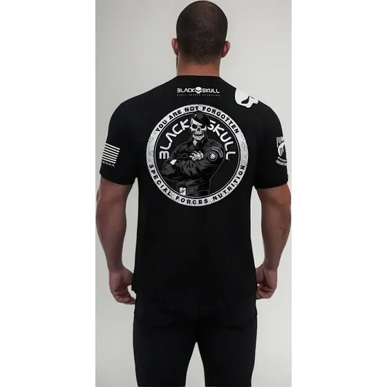 Camisa Clothing Black Skull - Modelo Do Bope - Original