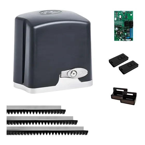 Motor Portão Eletrônico Ppa Kit Deslizante Dz Rio 1/4hp