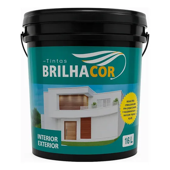Resina Brilhante Base Agua P/ Telha Escolha Cor Nas Variação