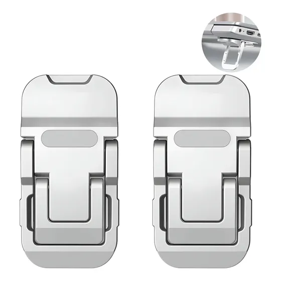 Suporte Mini Notebook Alumínio Dobrável Ajustável Portátil