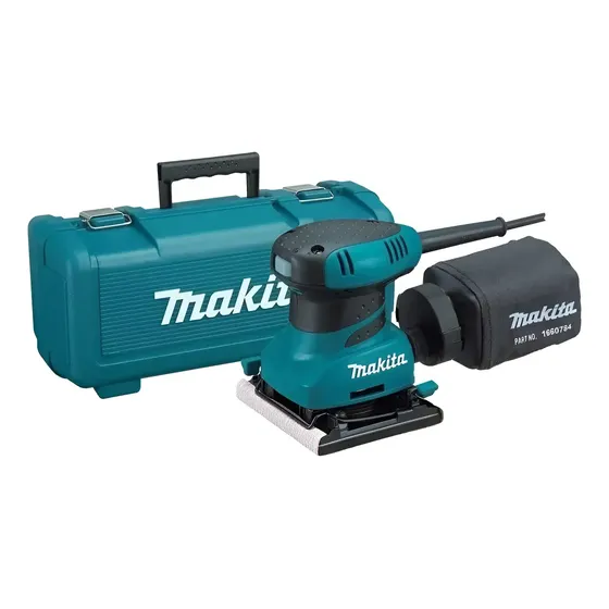 Lixadeira Orbital Makita Bo4556k 200w C/ Maleta E Coletor Pó