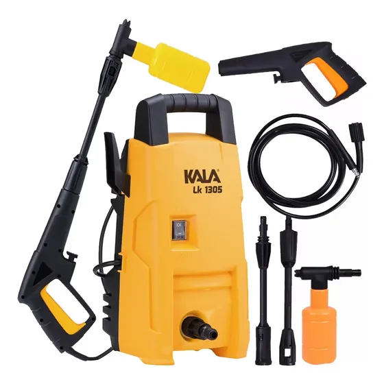 Lavadora De Alta Pressão 1305lbs Kit Shampoo Kala