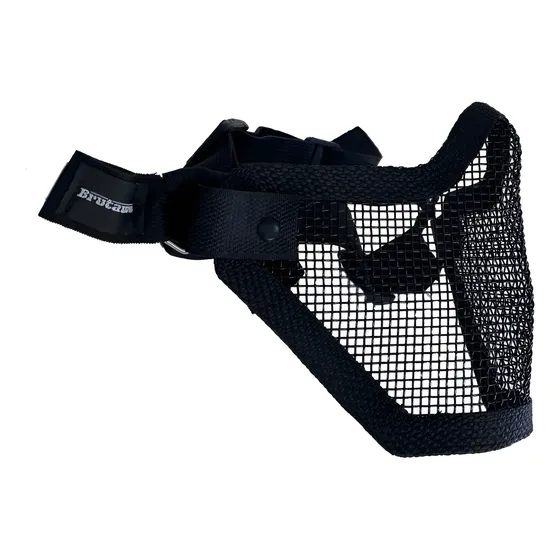 Mascara Metal Meia Face Telada Para Airsoft Paintball