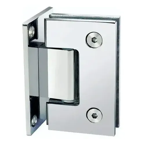 Dobradiça Gv48 Aço Inox Porta Vidro/alvenaria Kit Box 1012