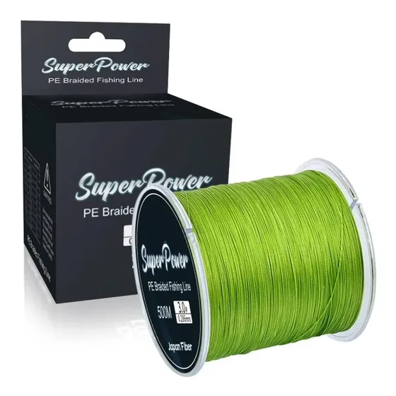Linha De Pesca Multifilamento 500m Bapumel Com 500 Metros 4x