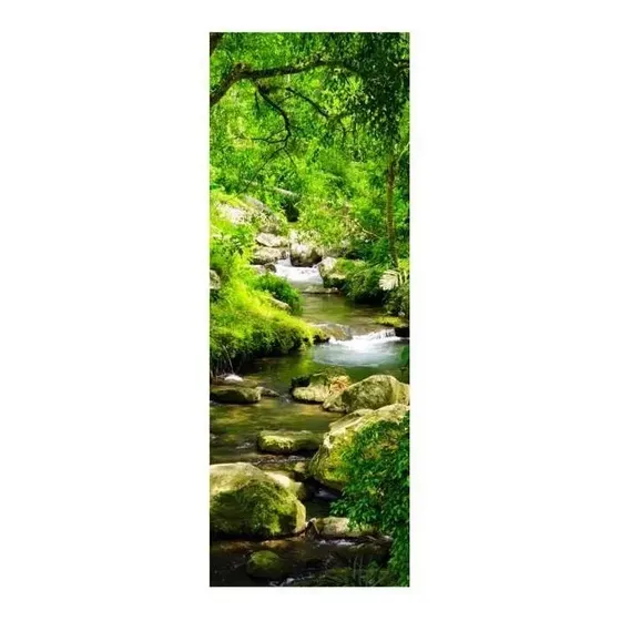 Adesivo De Porta Paisagem Natureza 3 Artes (cod.nat2)