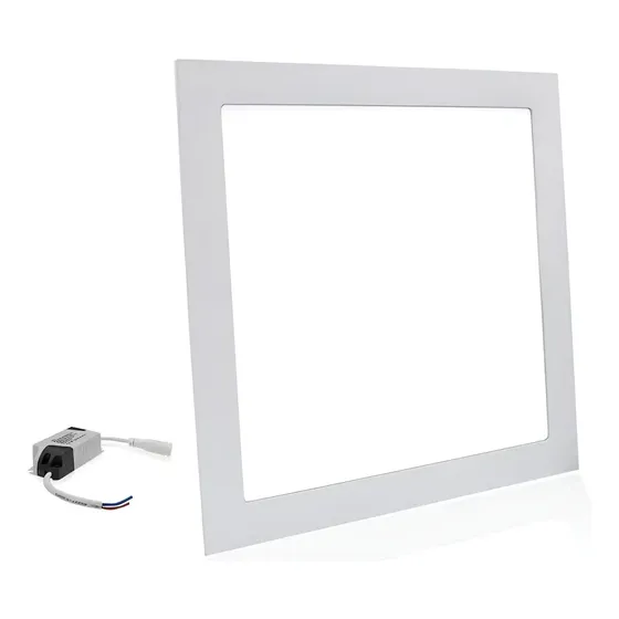 Kit 10 Plafon Embutir Quadrado Led 25w Painel Bivolt 30x30