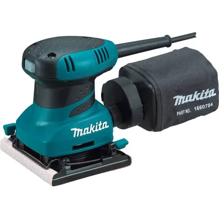 Lixadeira Orbital 200w - Bo4556 Makita Cor Azul Frequência 50 Hz/60 Hz 220v Azul-turquesa