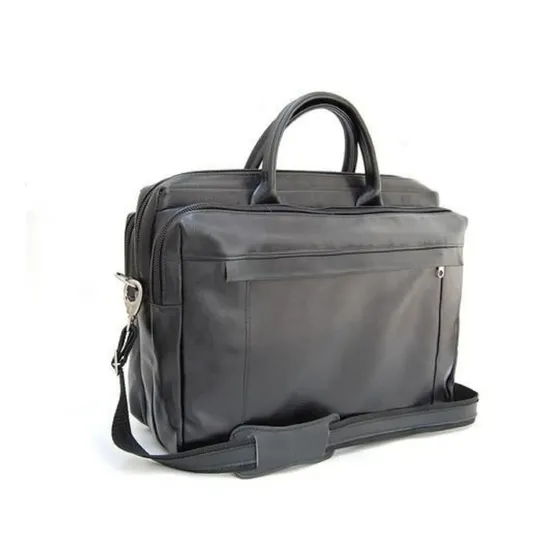 Pasta Executiva Notebook Couro Legítimo - Bolsa Maleta