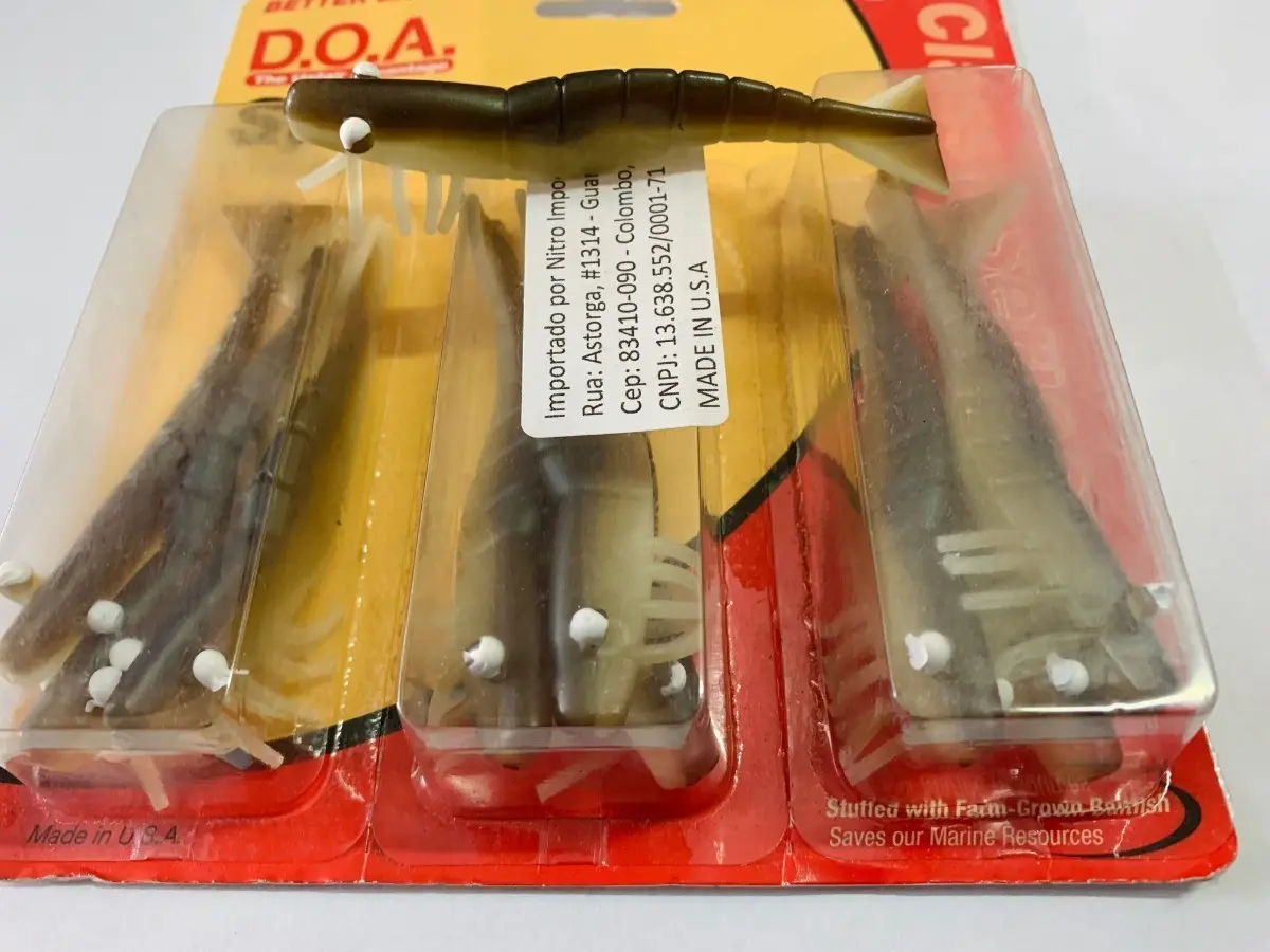 Kit Camarão D.o.a Cartela C/ 9 Unidades.(super Oferta)