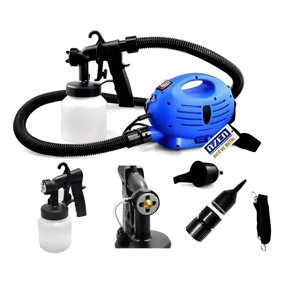 Pistola Elétrica De Pintura Pulverizador De Tinta 650w