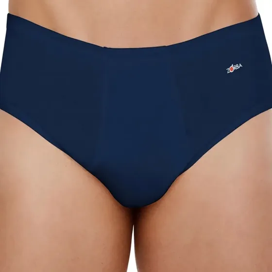 Kit 5 Cuecas Zorba Slip 172 100% Algodão Com Abertura