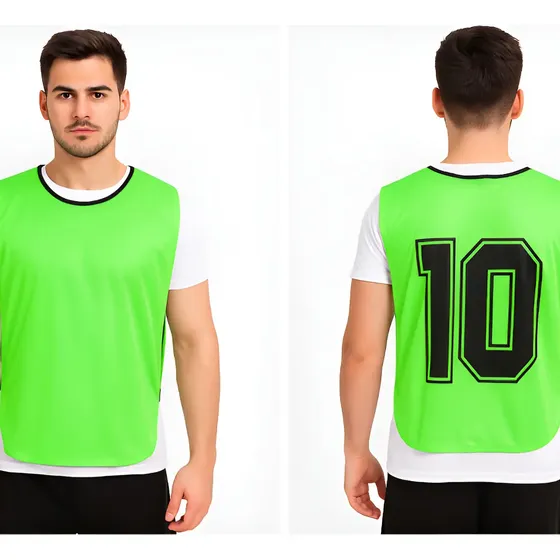 Coletes De Futebol Numerado - Kit 10 Pcs