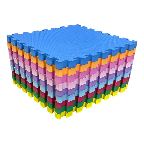 Kit 20 Tatame Tapete Eva 50x50x3cm 30mm