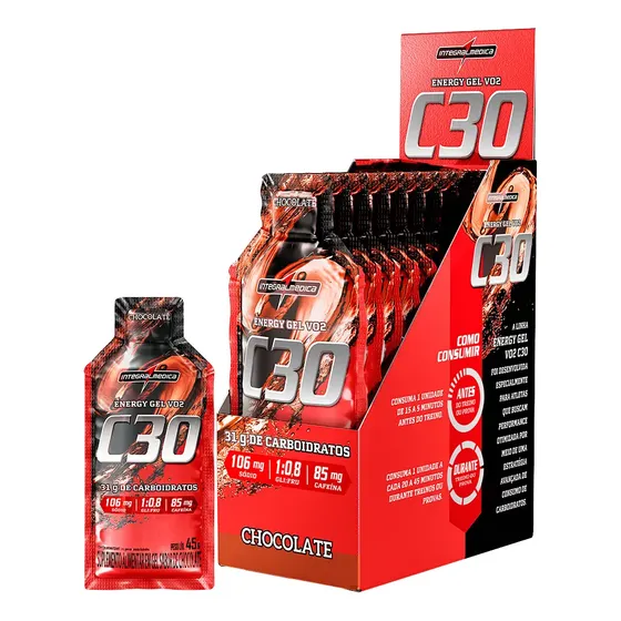 Gel De Carboidrato Vo2 Integralmedica Caixa 10 Saches Treino