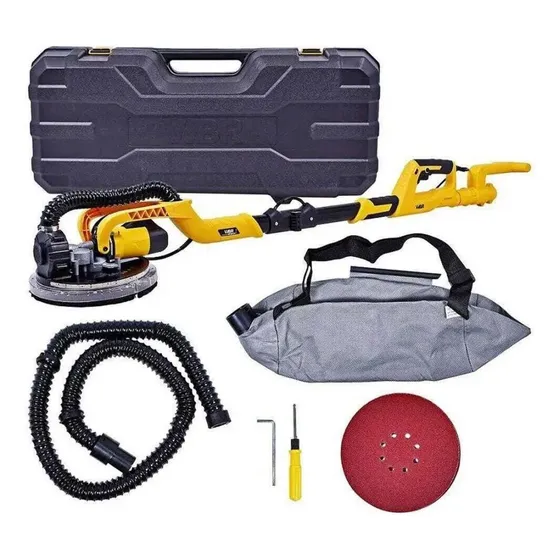 Lixadeira De Parede Teto Girafa 750w + 7 Lixas Maleta Wagner
