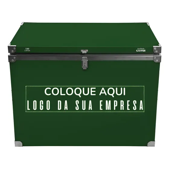 Caixa Térmica Catfer Verde 180 Litros