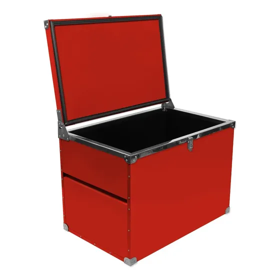 Caixa Térmica Catfer Vermelha 180 Litros