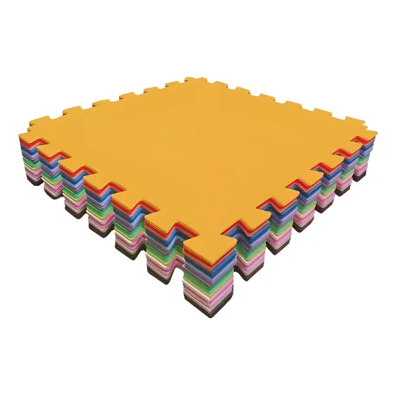 Kit 4 Tatame Tapete Eva 100x100x2cm 1x1 Metro 20mm