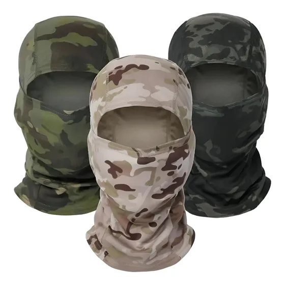 Balaclava Tática Ninja Camuflada Militar Airsoft