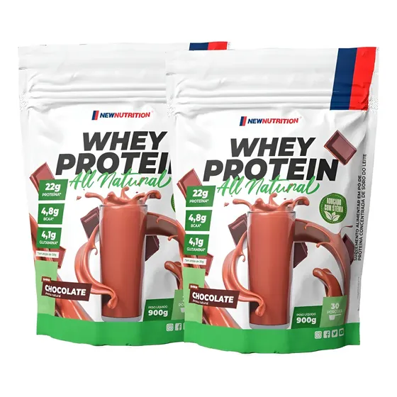 Combo 2 Whey Protein All Natural Newnutrition