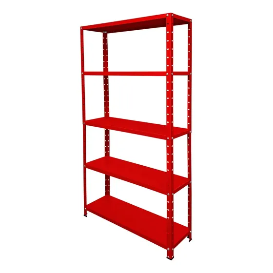 Estante 5 Prateleiras Reguláveis Aço Multiuso 25cm Coloridas