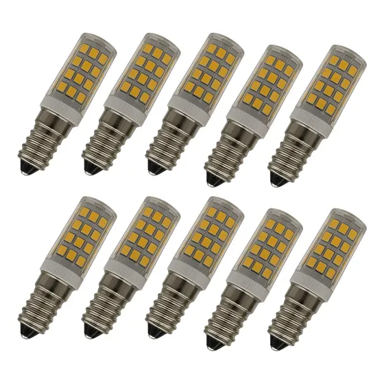 10 Lampada Halopim G9 E14 3w P/ Geladeira, Lustre E Arandela