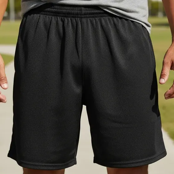 Calção Liso Short Futebol Jogo Caminhada Corrida Esportivo
