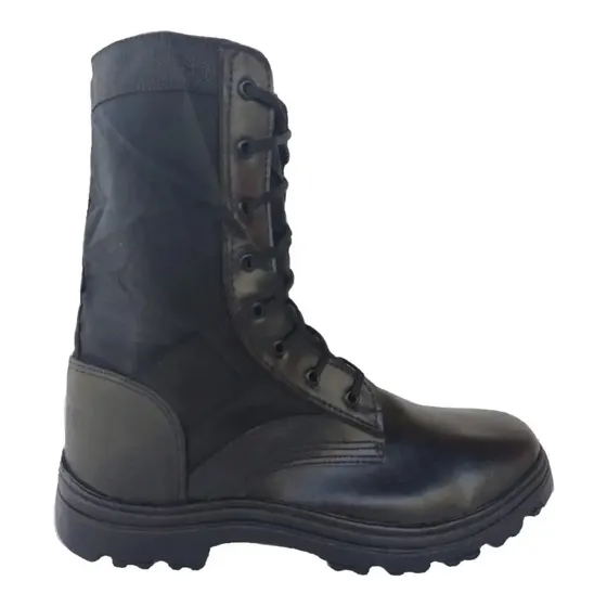 Coturno Militar Couro Extra Leve