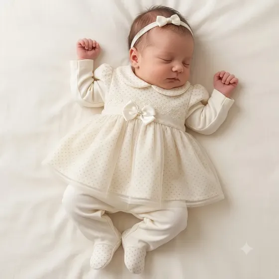 Saída Maternidade Sonho Magico Luxo Princesa Palha 3 Peças