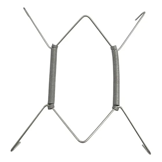 Suporte/gancho 6 Pçs Parede Para Pratos Todo Em Aço Inox