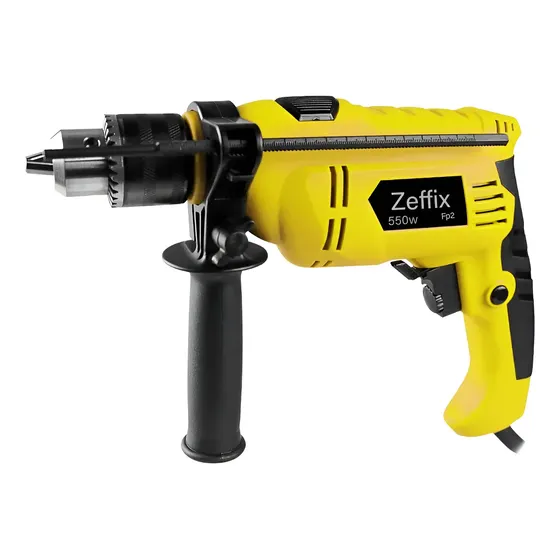 Parafusadeira Furadeira Com Impacto Mandril 1/2 550watts Fp2