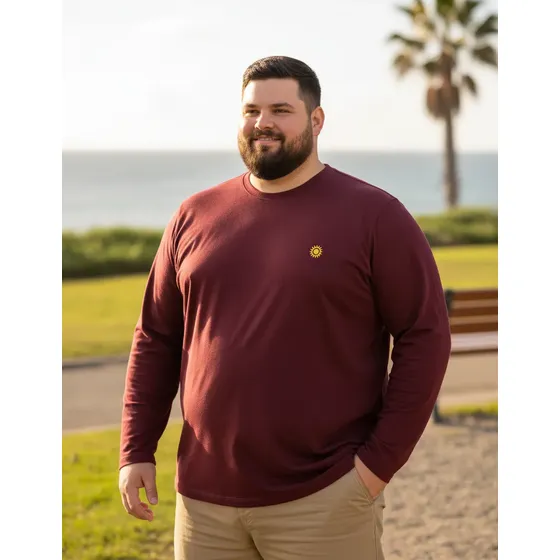 Camisa Térmica Proteção Solar Uv Plus Size G2 A G8