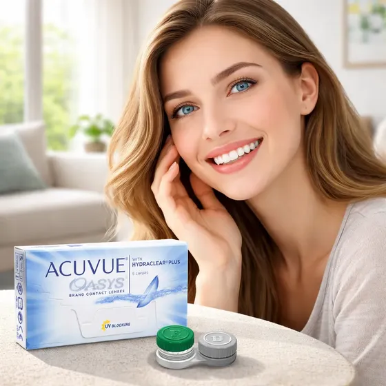 Lente De Contato Acuvue Oasys
