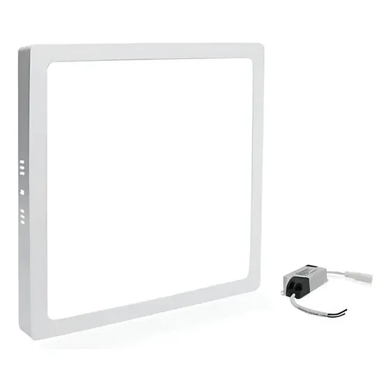 Kit 10 Plafon Sobrepor Quadrado Led 25w Painel Bivolt 30x30