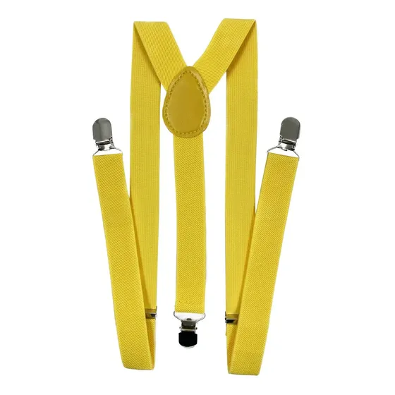 Suspensório Masculino E Feminino Largo 2,5cm - Várias Cores