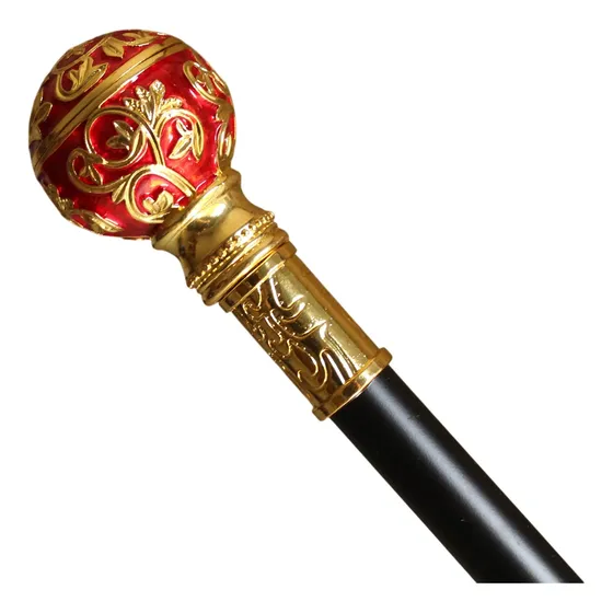 Bengala Espada Adaga Cabo Formato Bolinha Esfera 92 Cms.